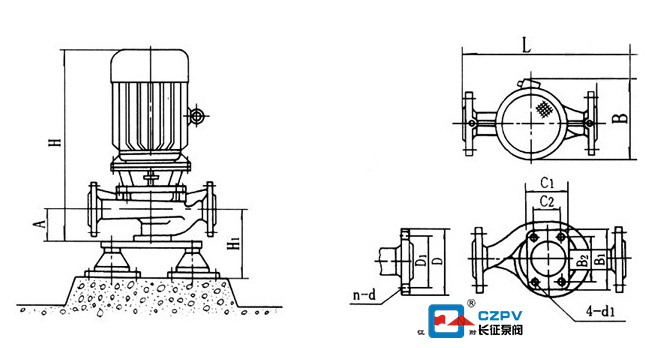 管道泵的安裝方法 管道泵的安裝方法