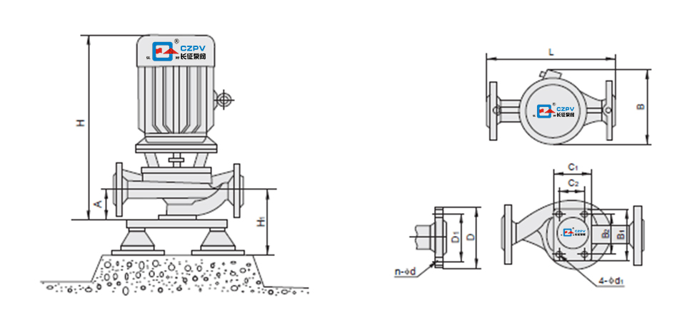 立式循環水泵 立式循環水泵