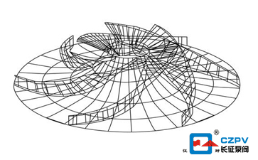節(jié)能水泵三元流葉輪設(shè)計圖 節(jié)能水泵三元流葉輪設(shè)計圖