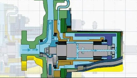 磁力泵工作原理圖 磁力泵工作原理圖