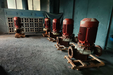 管道增壓泵的裝配 管道增壓泵的裝配