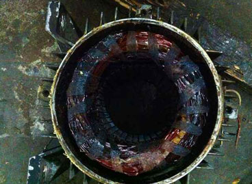 增壓泵電機燒毀圖片 增壓泵電機燒毀圖片